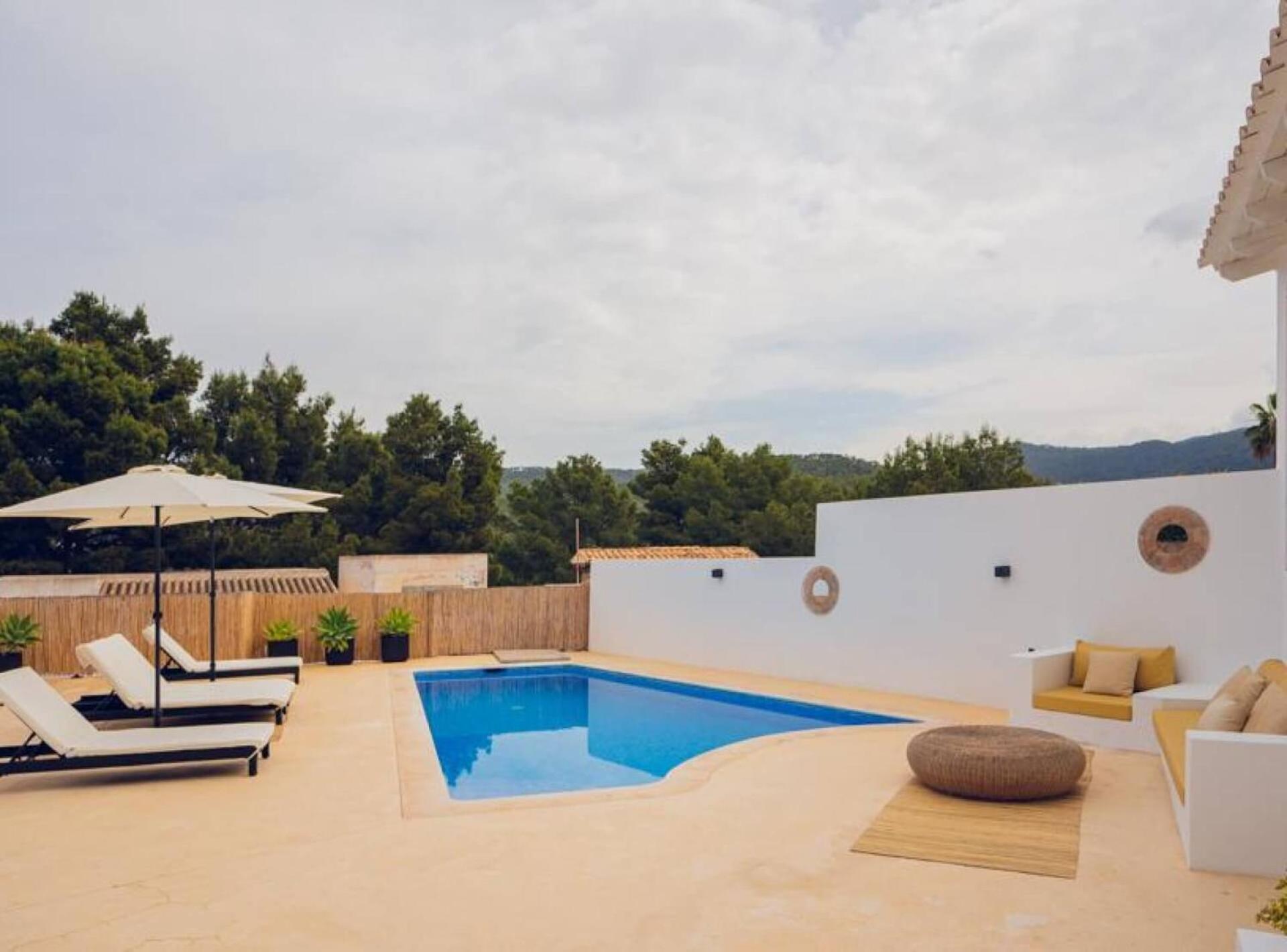 Villa En Cala Vadella Familias Y Parejas Sant Josep de sa Talaia Bagian luar foto