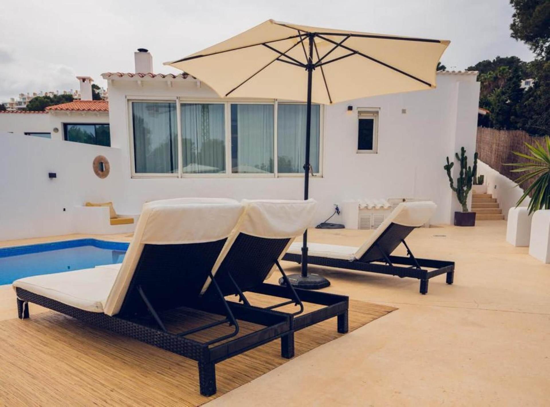Villa En Cala Vadella Familias Y Parejas Sant Josep de sa Talaia Bagian luar foto